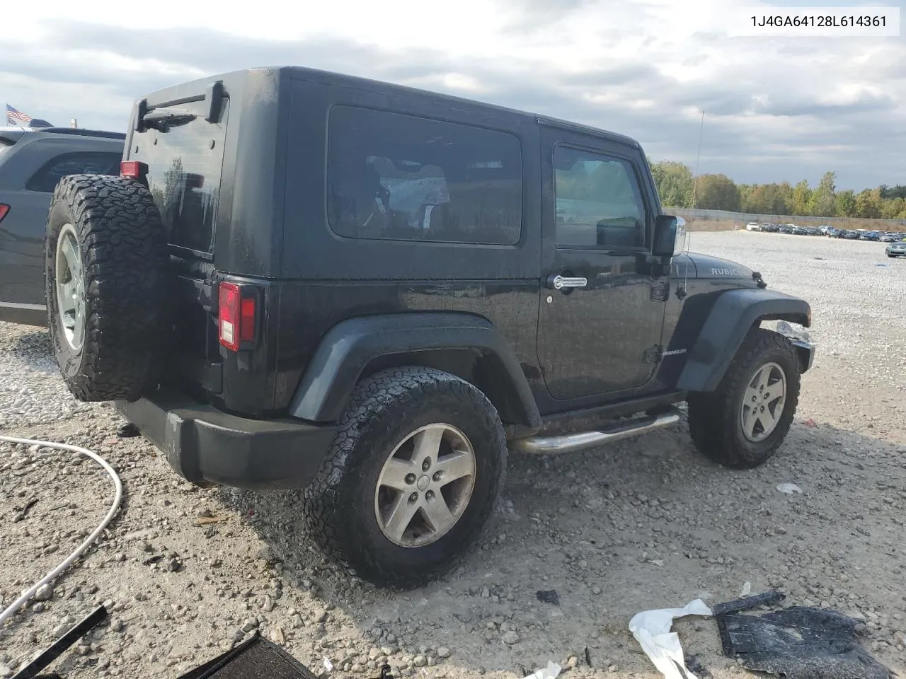 2008 Jeep Wrangler Rubicon VIN: 1J4GA64128L614361 Lot: 72000784