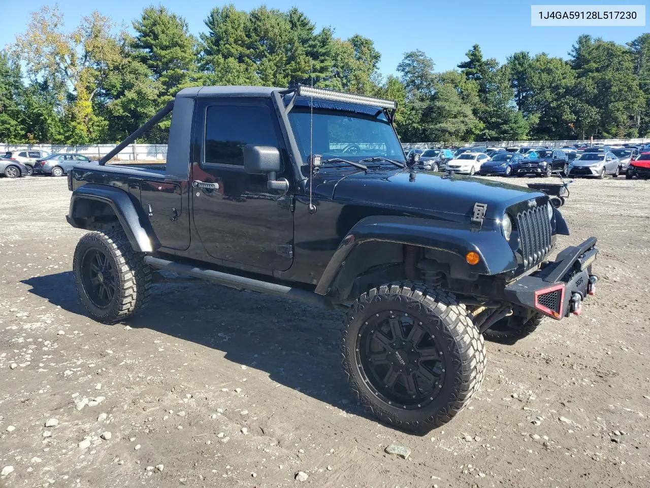 2008 Jeep Wrangler Unlimited Sahara VIN: 1J4GA59128L517230 Lot: 73299734