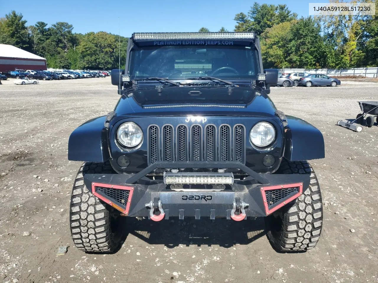 1J4GA59128L517230 2008 Jeep Wrangler Unlimited Sahara