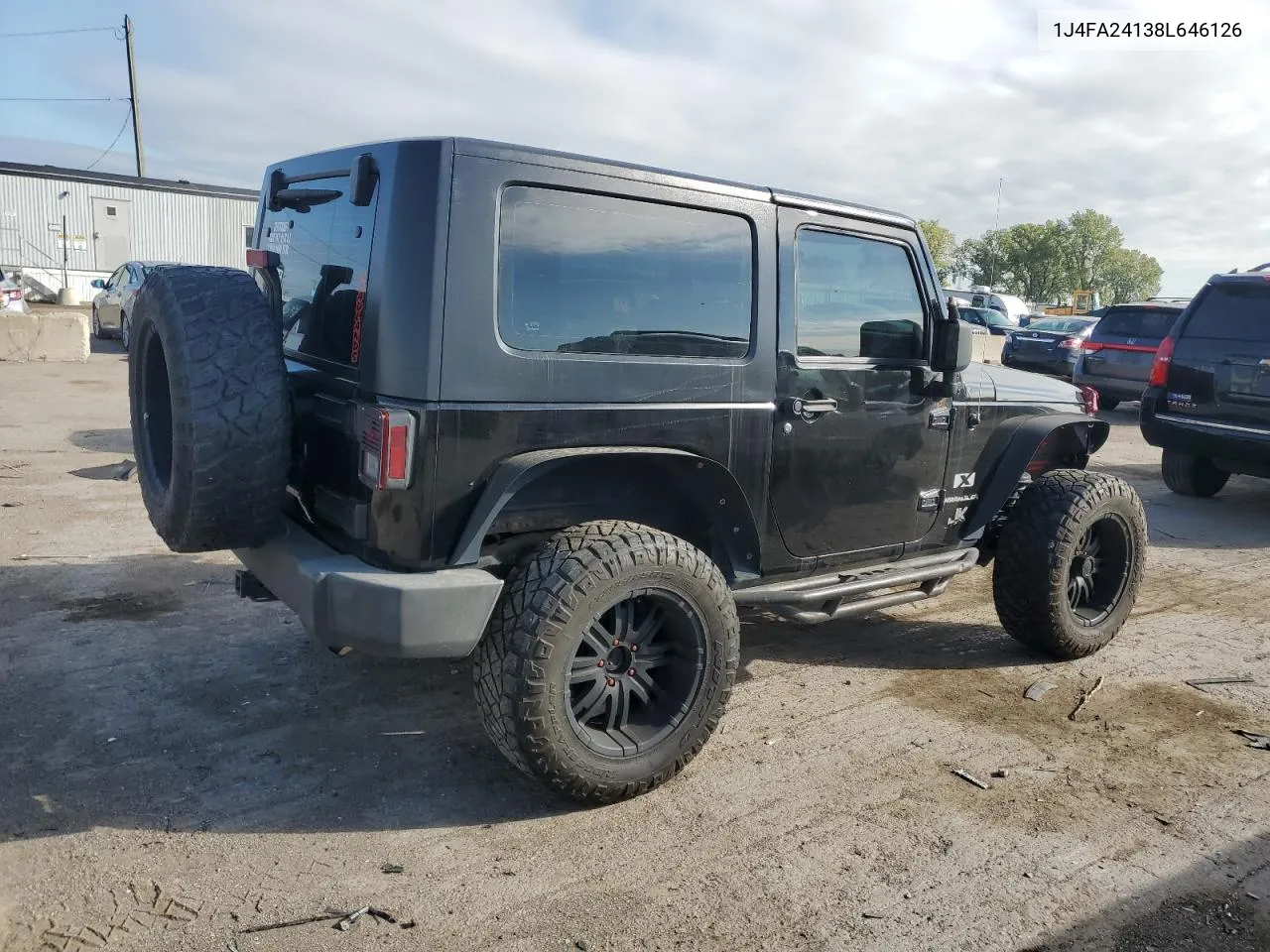 2008 Jeep Wrangler X VIN: 1J4FA24138L646126 Lot: 73346244