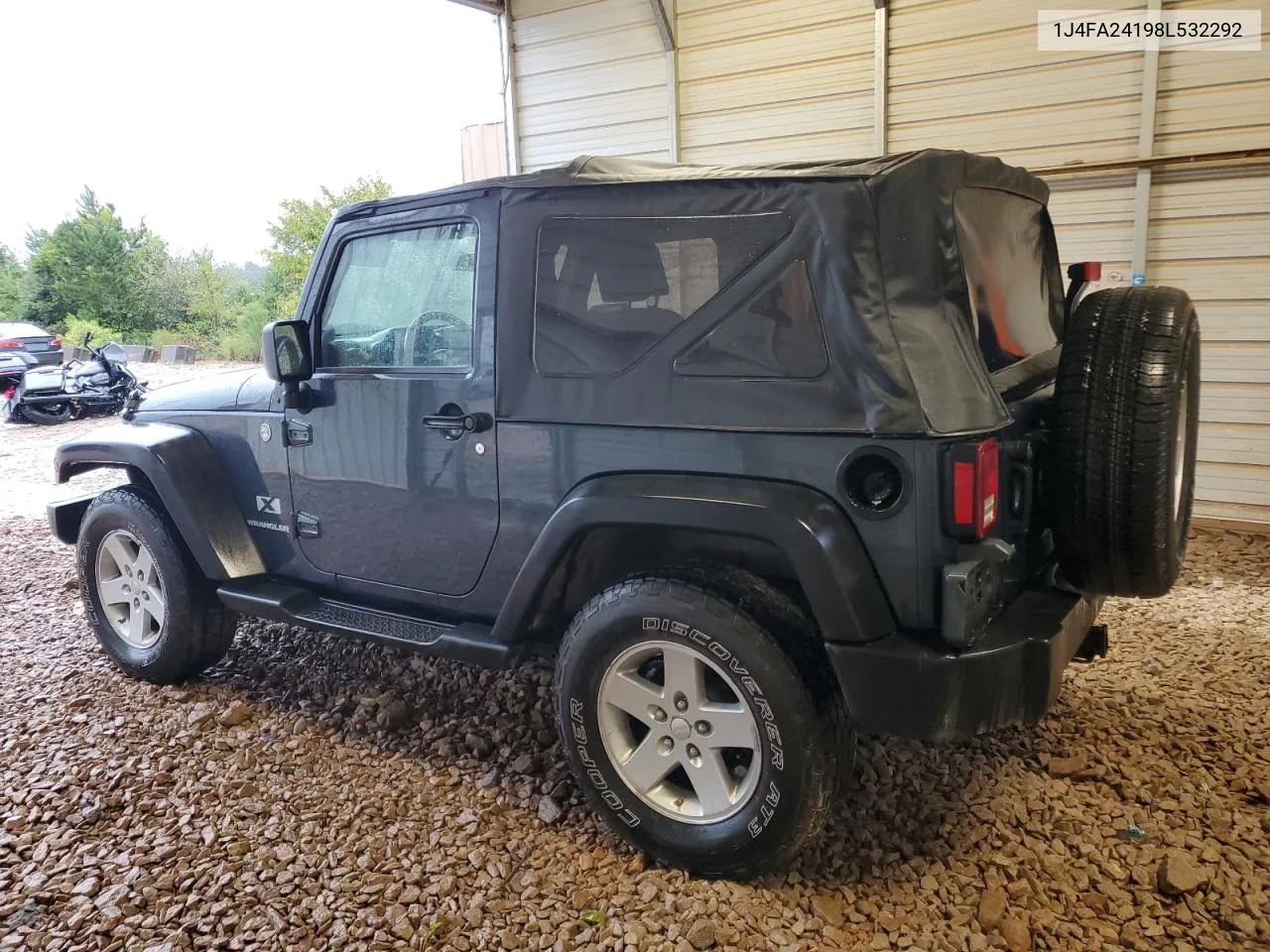 2008 Jeep Wrangler X VIN: 1J4FA24198L532292 Lot: 73463004