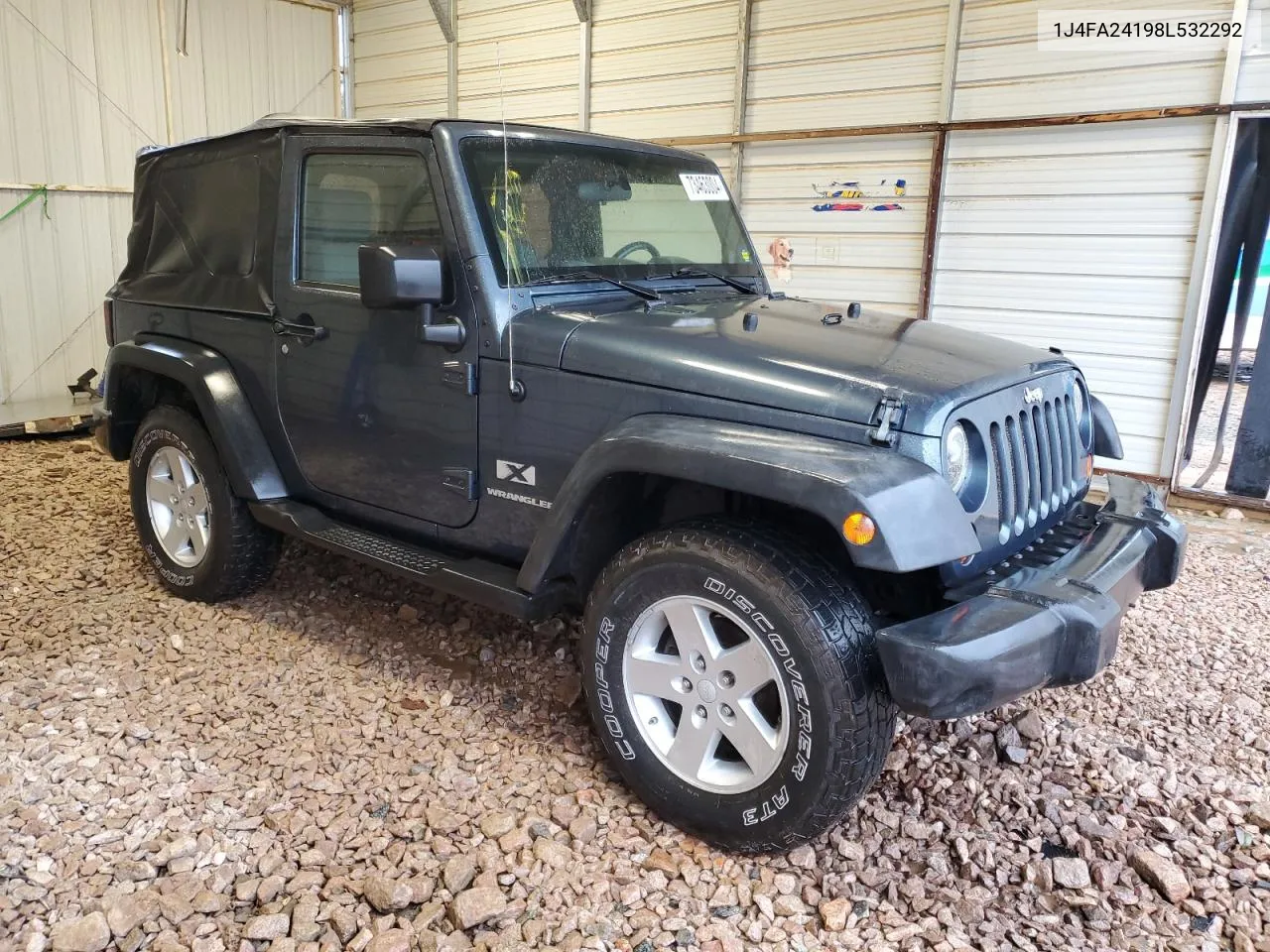 2008 Jeep Wrangler X VIN: 1J4FA24198L532292 Lot: 73463004