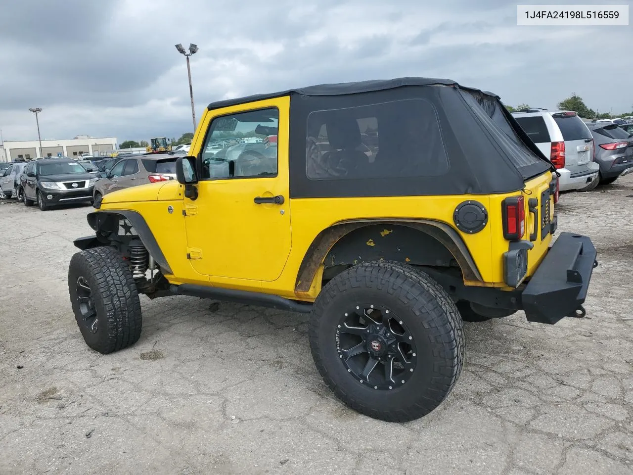 2008 Jeep Wrangler X VIN: 1J4FA24198L516559 Lot: 73694234