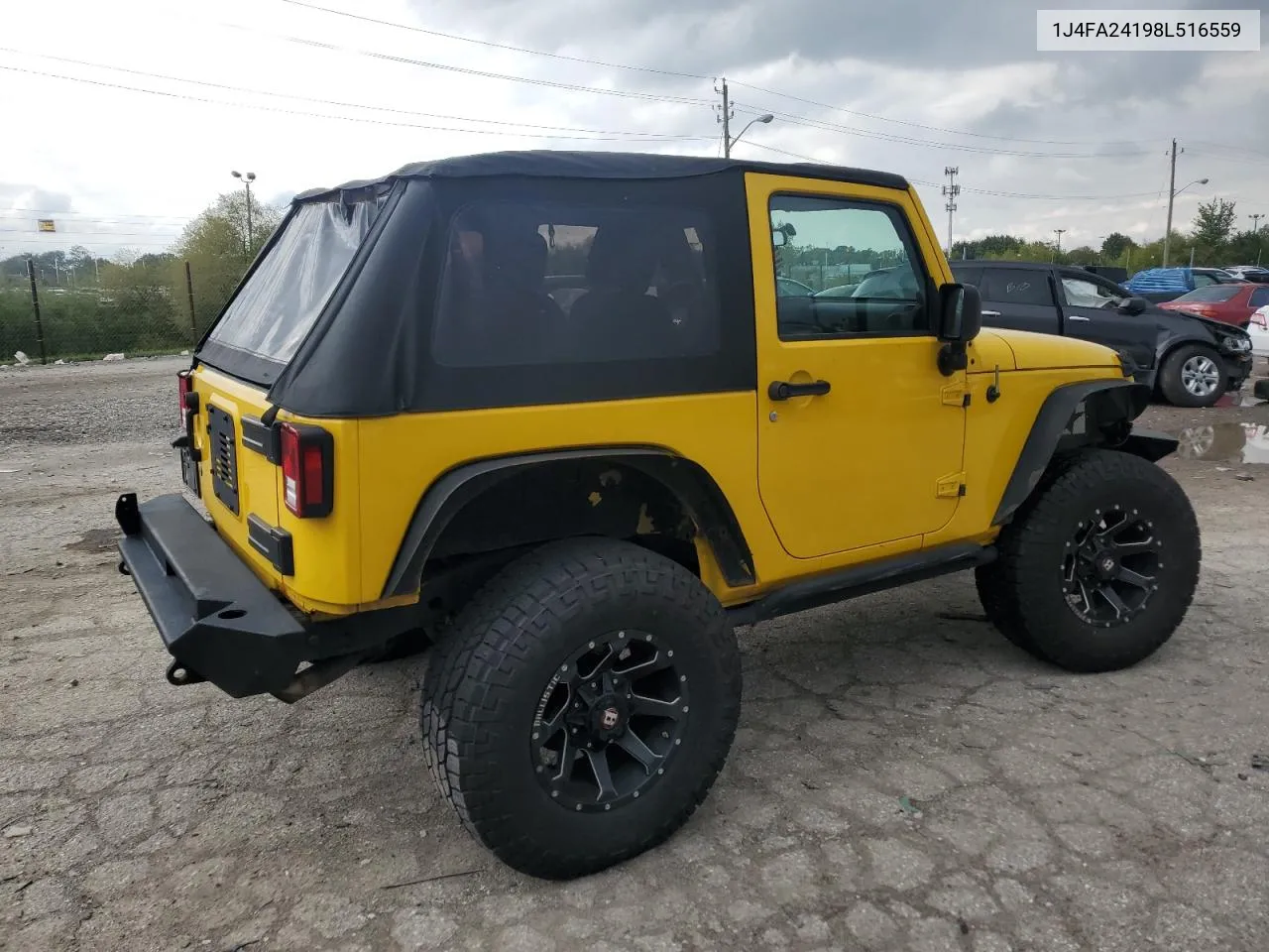 2008 Jeep Wrangler X VIN: 1J4FA24198L516559 Lot: 73694234