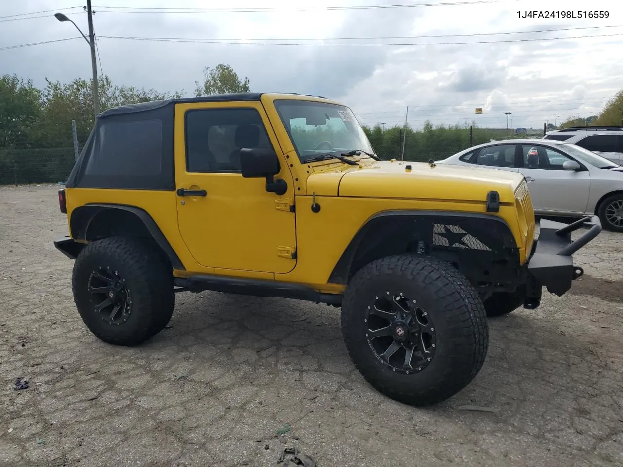 2008 Jeep Wrangler X VIN: 1J4FA24198L516559 Lot: 73694234