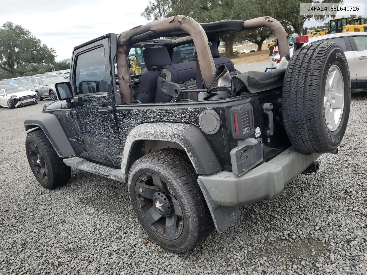 2008 Jeep Wrangler X VIN: 1J4FA24168L640725 Lot: 74444344