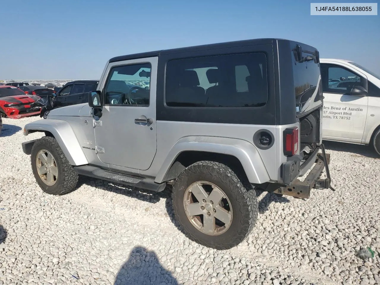 2008 Jeep Wrangler Sahara VIN: 1J4FA54188L638055 Lot: 74891194