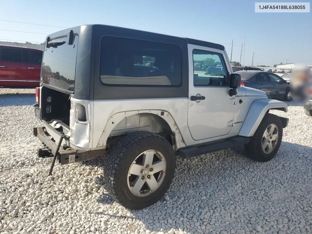 2008 Jeep Wrangler Sahara VIN: 1J4FA54188L638055 Lot: 74891194