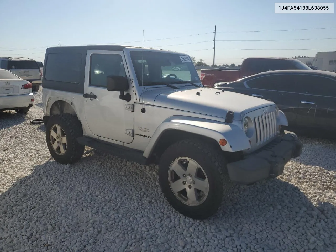 2008 Jeep Wrangler Sahara VIN: 1J4FA54188L638055 Lot: 74891194