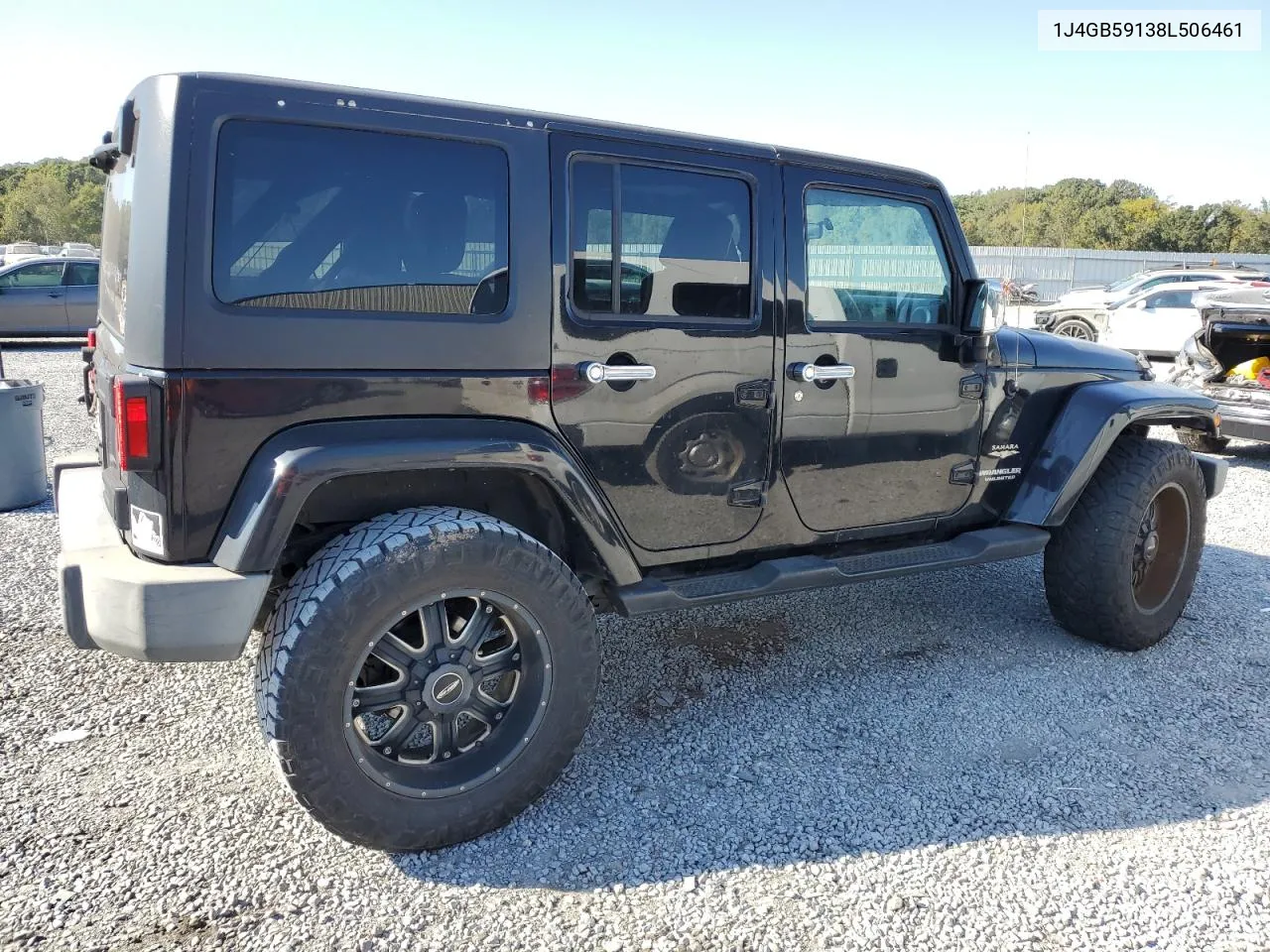 2008 Jeep Wrangler Unlimited Sahara VIN: 1J4GB59138L506461 Lot: 75082664