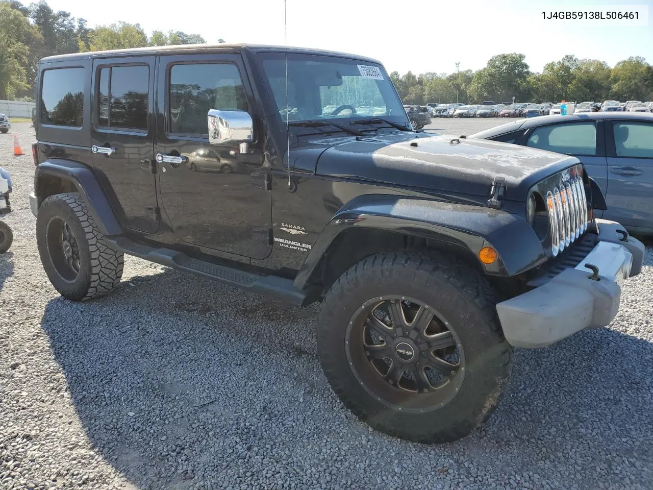 2008 Jeep Wrangler Unlimited Sahara VIN: 1J4GB59138L506461 Lot: 75082664