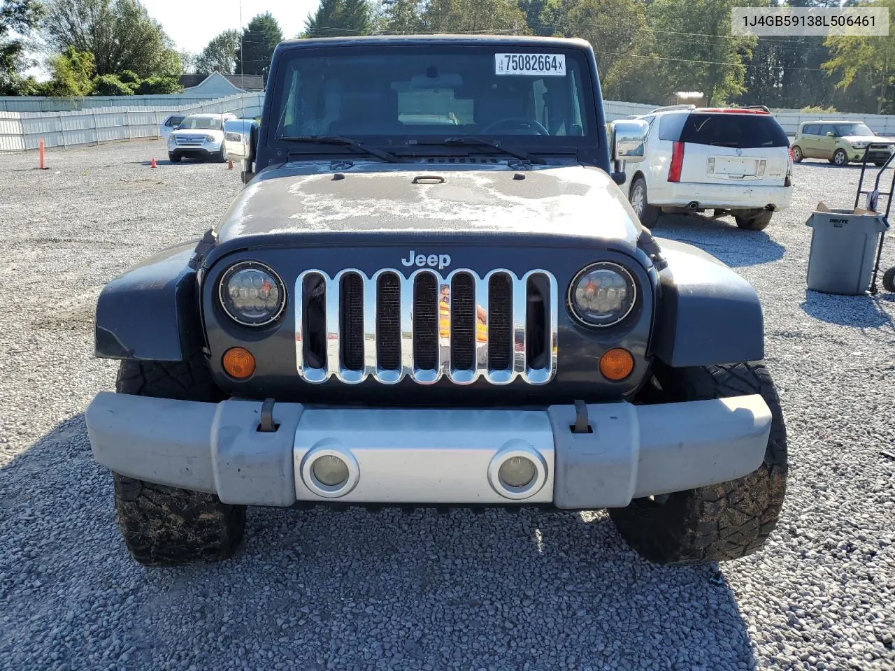 2008 Jeep Wrangler Unlimited Sahara VIN: 1J4GB59138L506461 Lot: 75082664