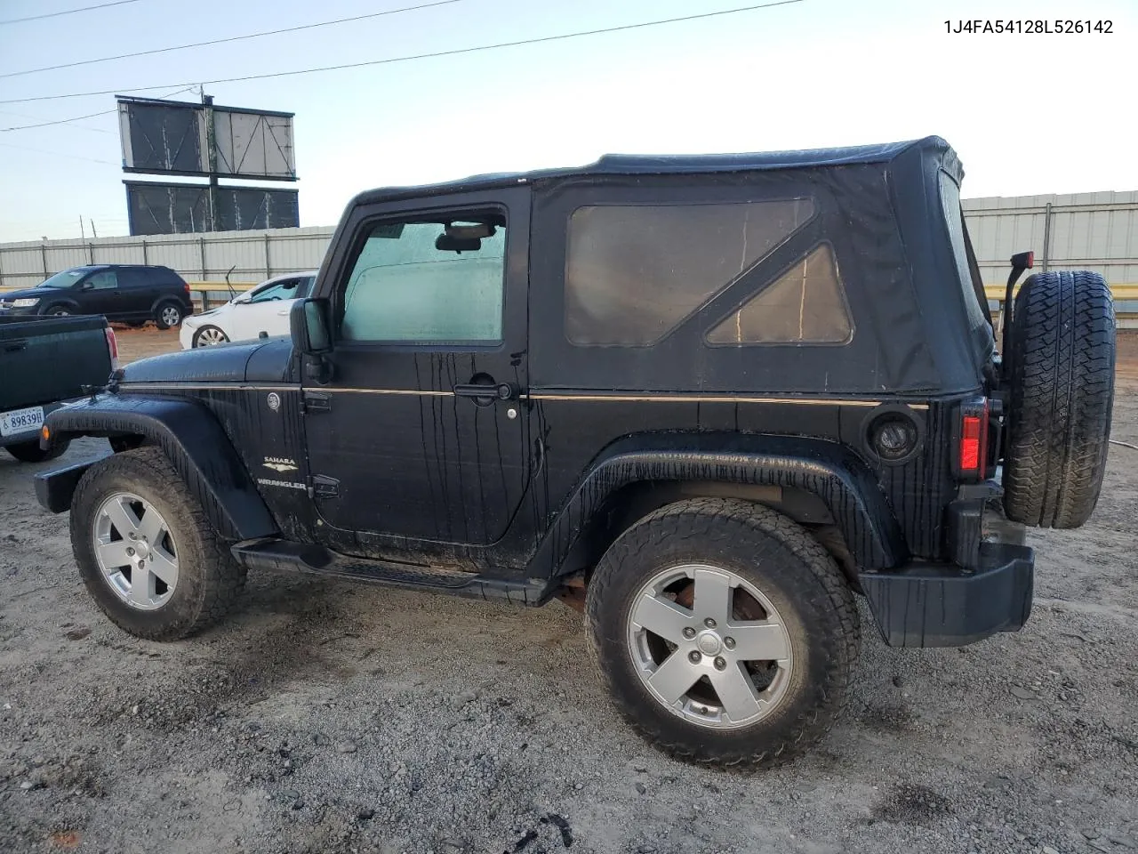 2008 Jeep Wrangler Sahara VIN: 1J4FA54128L526142 Lot: 75133954