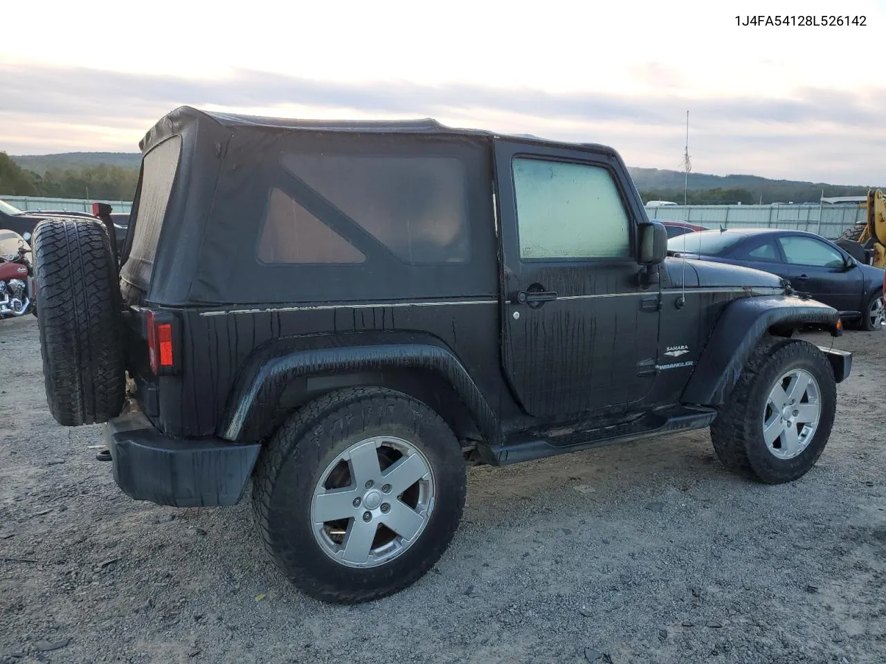 2008 Jeep Wrangler Sahara VIN: 1J4FA54128L526142 Lot: 75133954