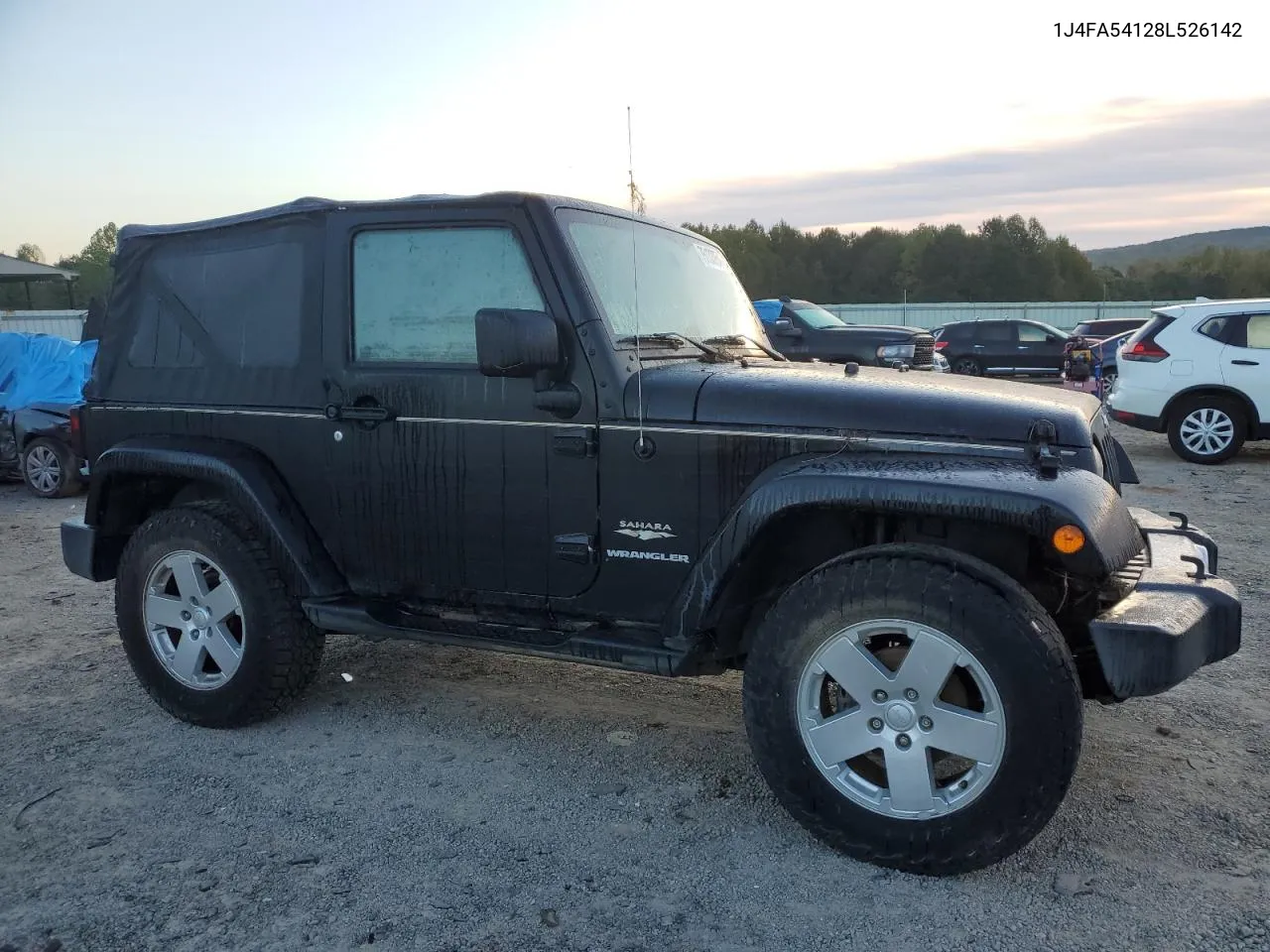 2008 Jeep Wrangler Sahara VIN: 1J4FA54128L526142 Lot: 75133954