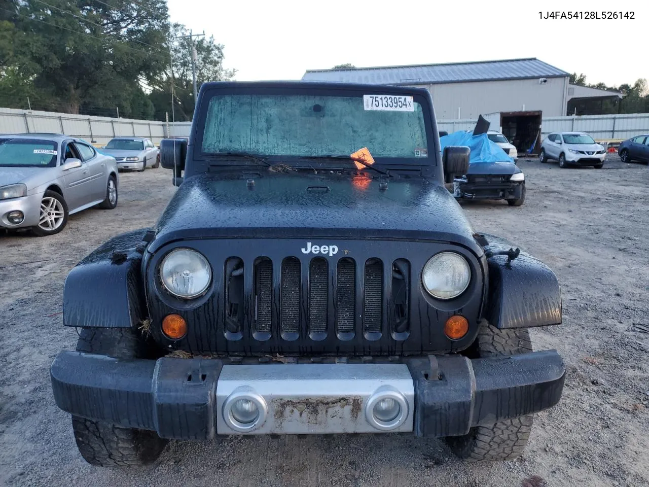 2008 Jeep Wrangler Sahara VIN: 1J4FA54128L526142 Lot: 75133954