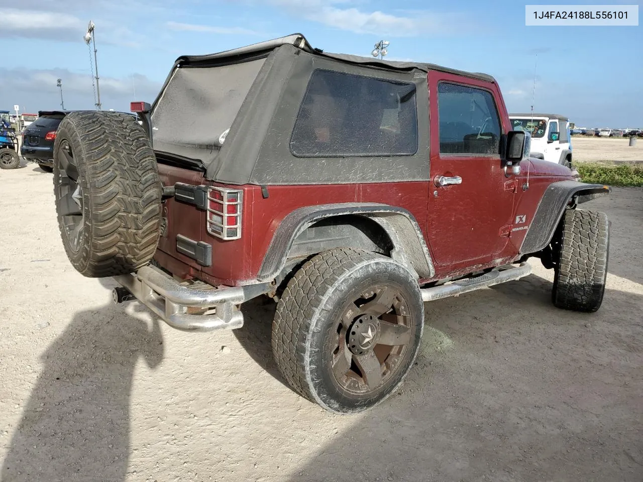 2008 Jeep Wrangler X VIN: 1J4FA24188L556101 Lot: 75248694