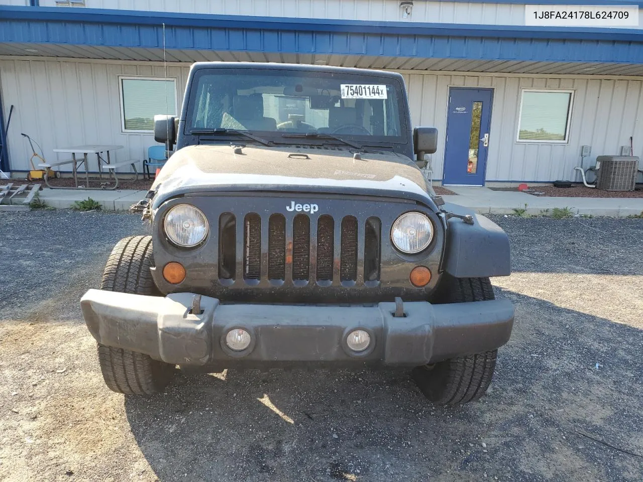 2008 Jeep Wrangler X VIN: 1J8FA24178L624709 Lot: 75401144