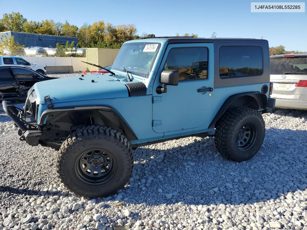 2008 Jeep Wrangler Sahara VIN: 1J4FA54108L552285 Lot: 75476784