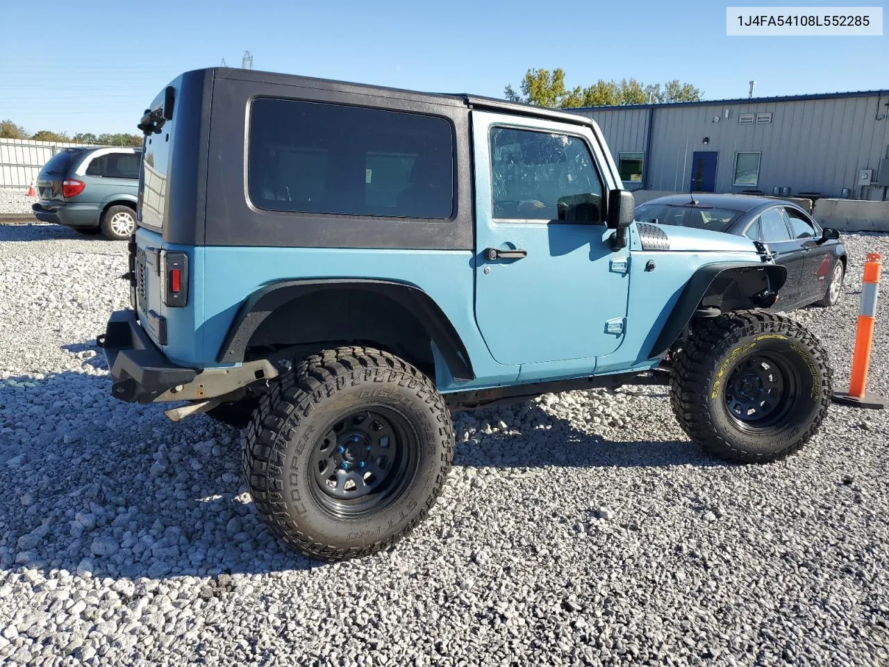 2008 Jeep Wrangler Sahara VIN: 1J4FA54108L552285 Lot: 75476784