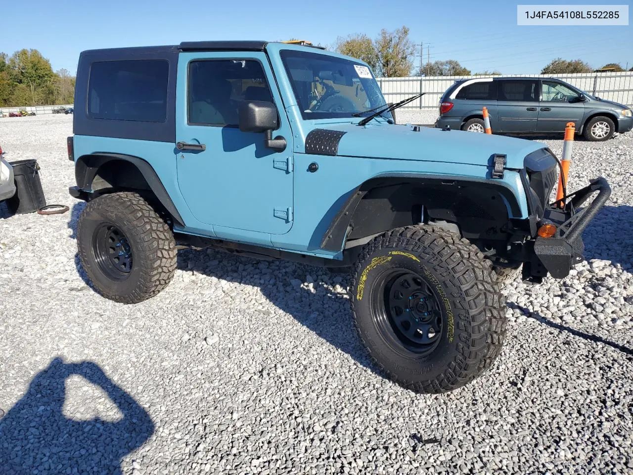 2008 Jeep Wrangler Sahara VIN: 1J4FA54108L552285 Lot: 75476784