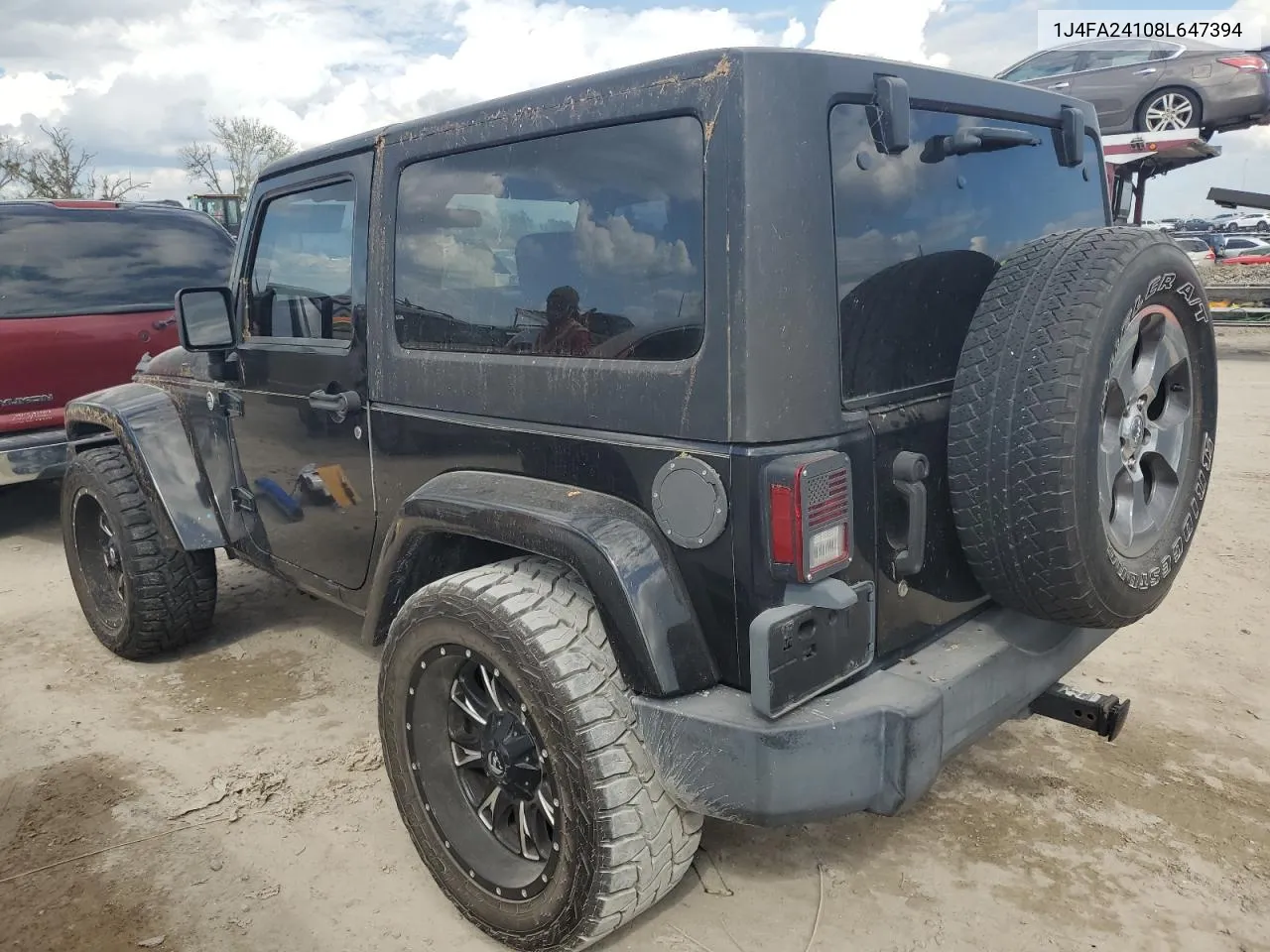 2008 Jeep Wrangler X VIN: 1J4FA24108L647394 Lot: 75513514