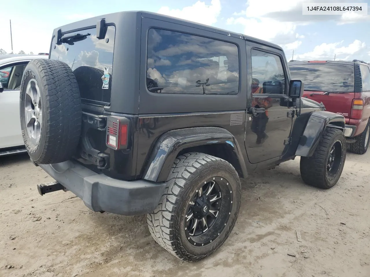 2008 Jeep Wrangler X VIN: 1J4FA24108L647394 Lot: 75513514