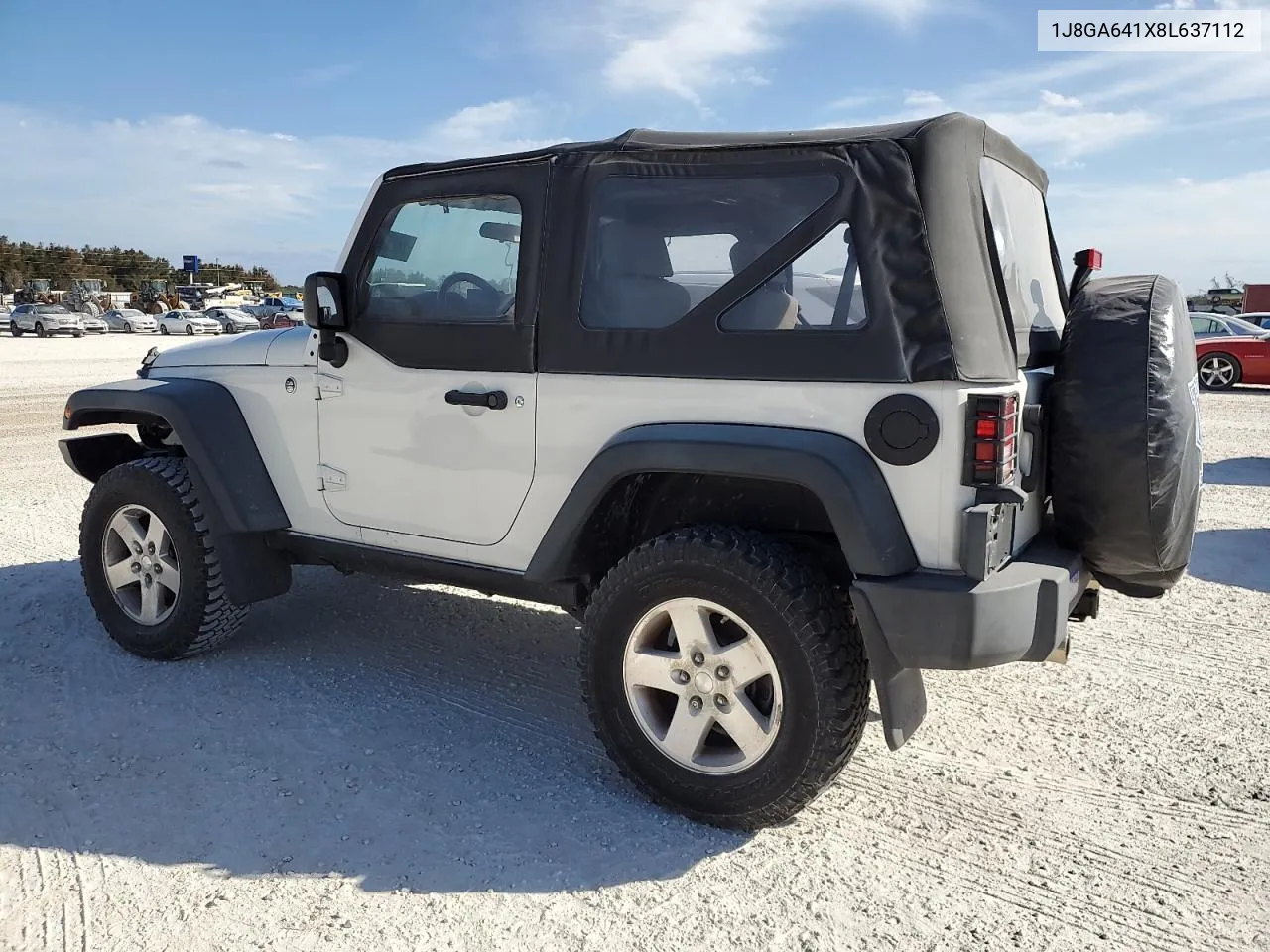 2008 Jeep Wrangler Rubicon VIN: 1J8GA641X8L637112 Lot: 76233564