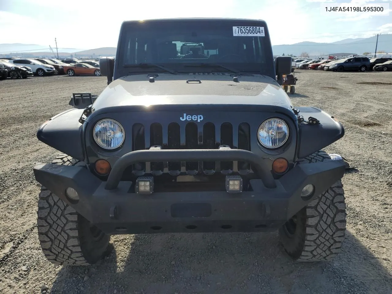 2008 Jeep Wrangler Sahara VIN: 1J4FA54198L595300 Lot: 76356804