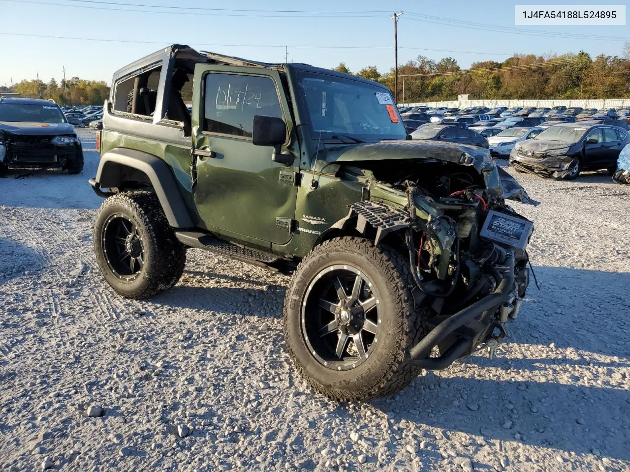 2008 Jeep Wrangler Sahara VIN: 1J4FA54188L524895 Lot: 77113244