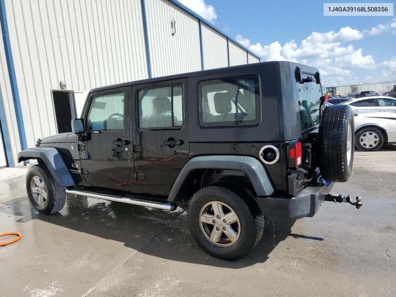 2008 Jeep Wrangler Unlimited X VIN: 1J4GA39168L508356 Lot: 77260404