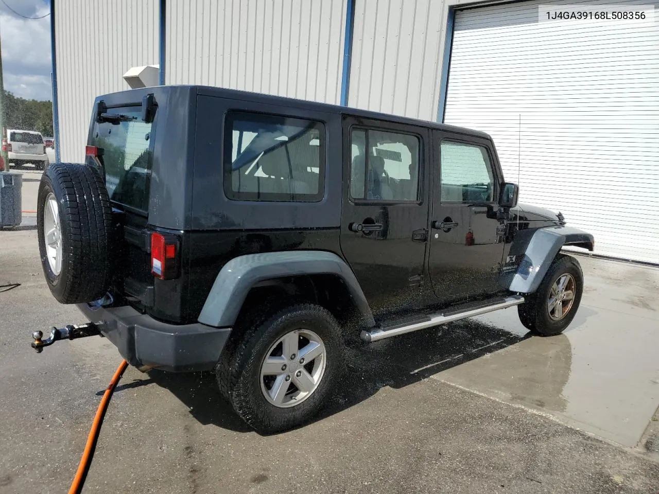 2008 Jeep Wrangler Unlimited X VIN: 1J4GA39168L508356 Lot: 77260404