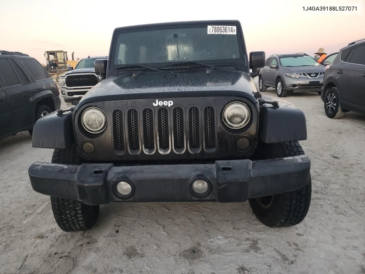 2008 Jeep Wrangler Unlimited X VIN: 1J4GA39188L527071 Lot: 78063614