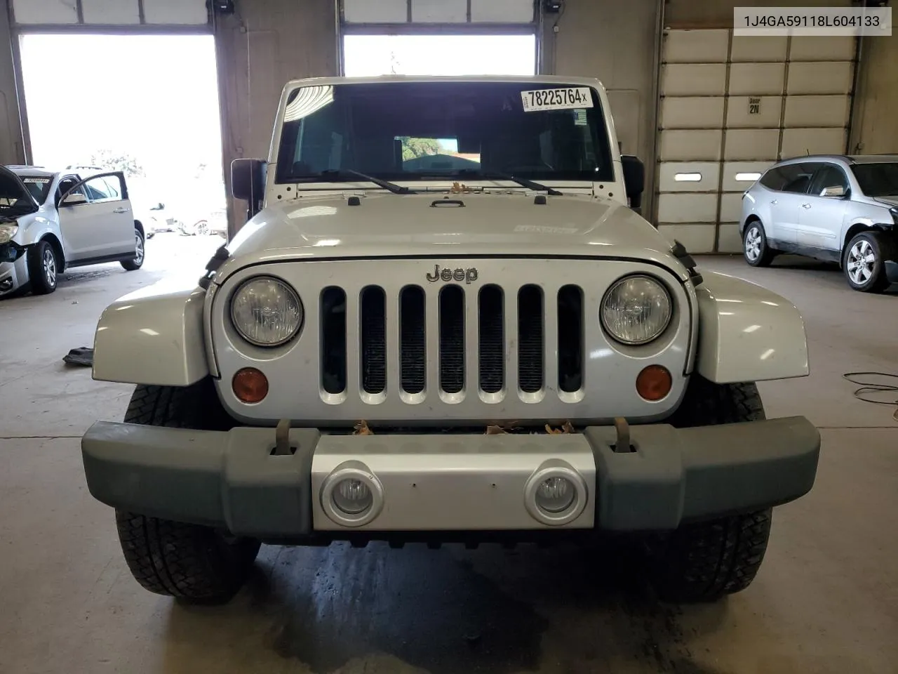 2008 Jeep Wrangler Unlimited Sahara VIN: 1J4GA59118L604133 Lot: 78225764