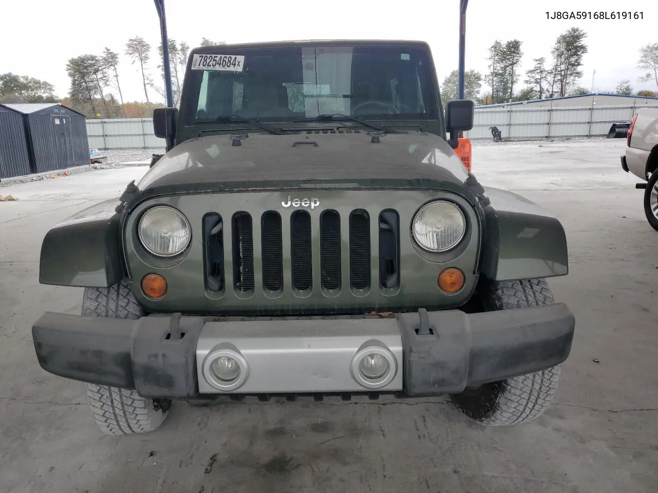 2008 Jeep Wrangler Unlimited Sahara VIN: 1J8GA59168L619161 Lot: 78254684