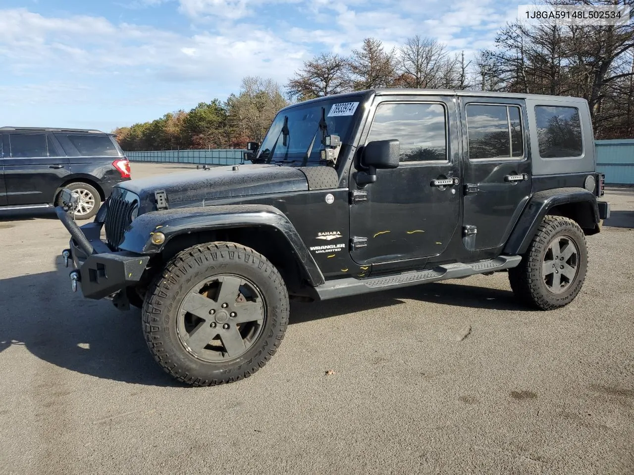 2008 Jeep Wrangler Unlimited Sahara VIN: 1J8GA59148L502534 Lot: 78933974