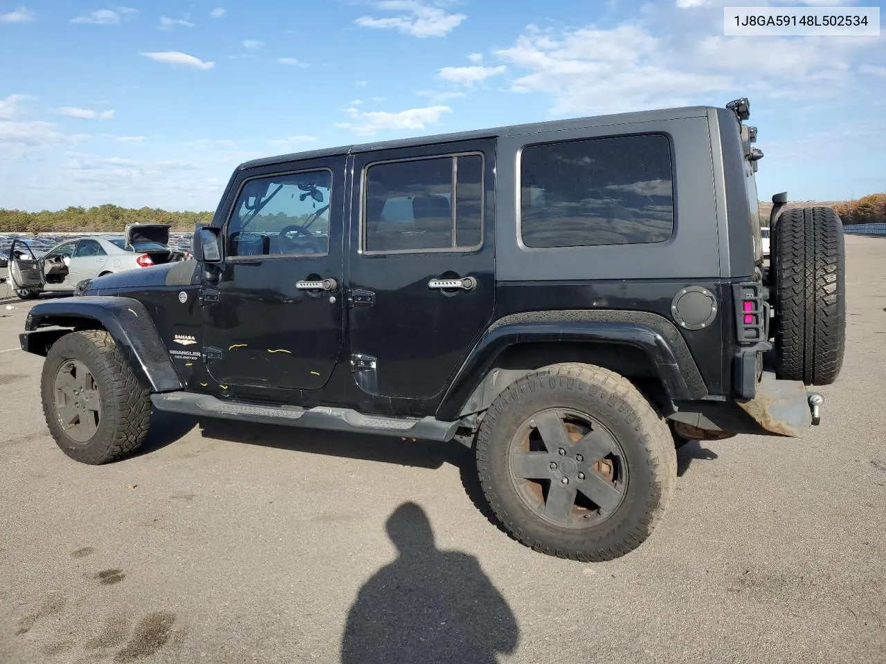 2008 Jeep Wrangler Unlimited Sahara VIN: 1J8GA59148L502534 Lot: 78933974