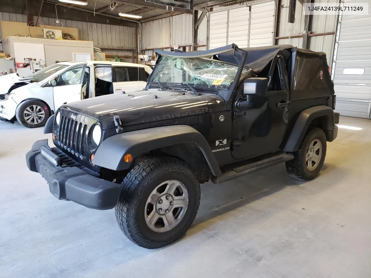 1J4FA24139L711249 2009 Jeep Wrangler X