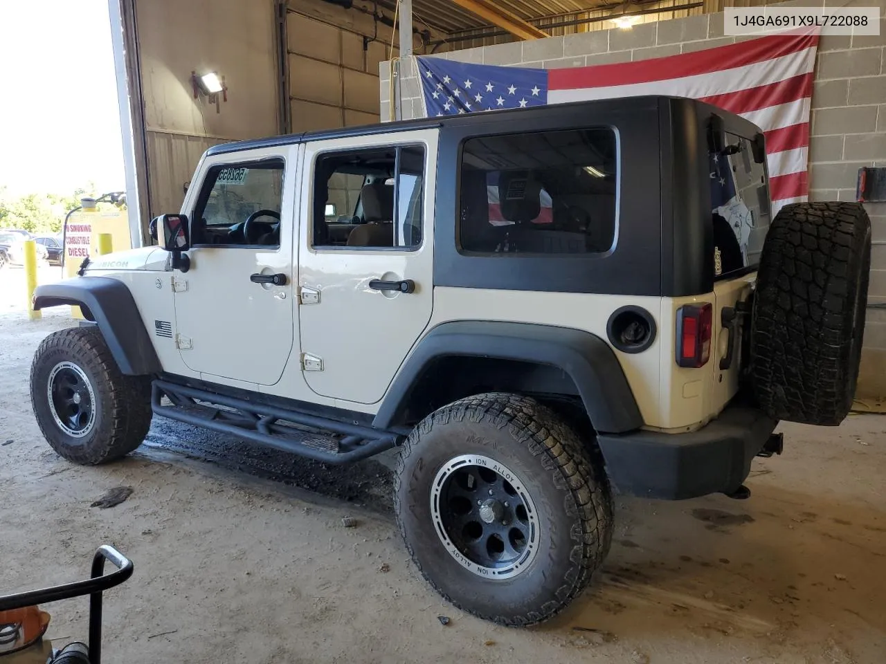 2009 Jeep Wrangler Unlimited Rubicon VIN: 1J4GA691X9L722088 Lot: 56285544