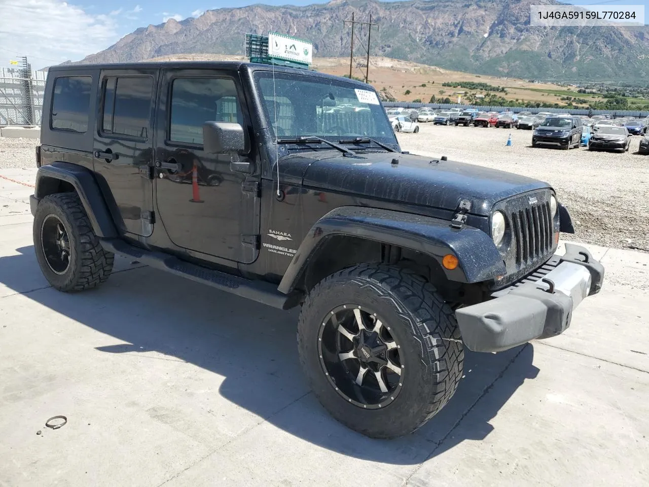 1J4GA59159L770284 2009 Jeep Wrangler Unlimited Sahara