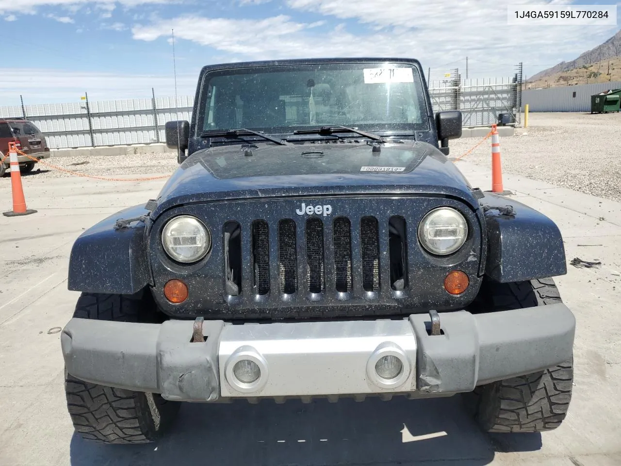 2009 Jeep Wrangler Unlimited Sahara VIN: 1J4GA59159L770284 Lot: 58897874