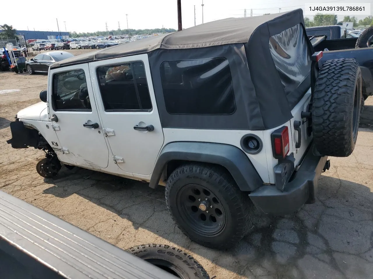 1J4GA39139L786861 2009 Jeep Wrangler Unlimited X