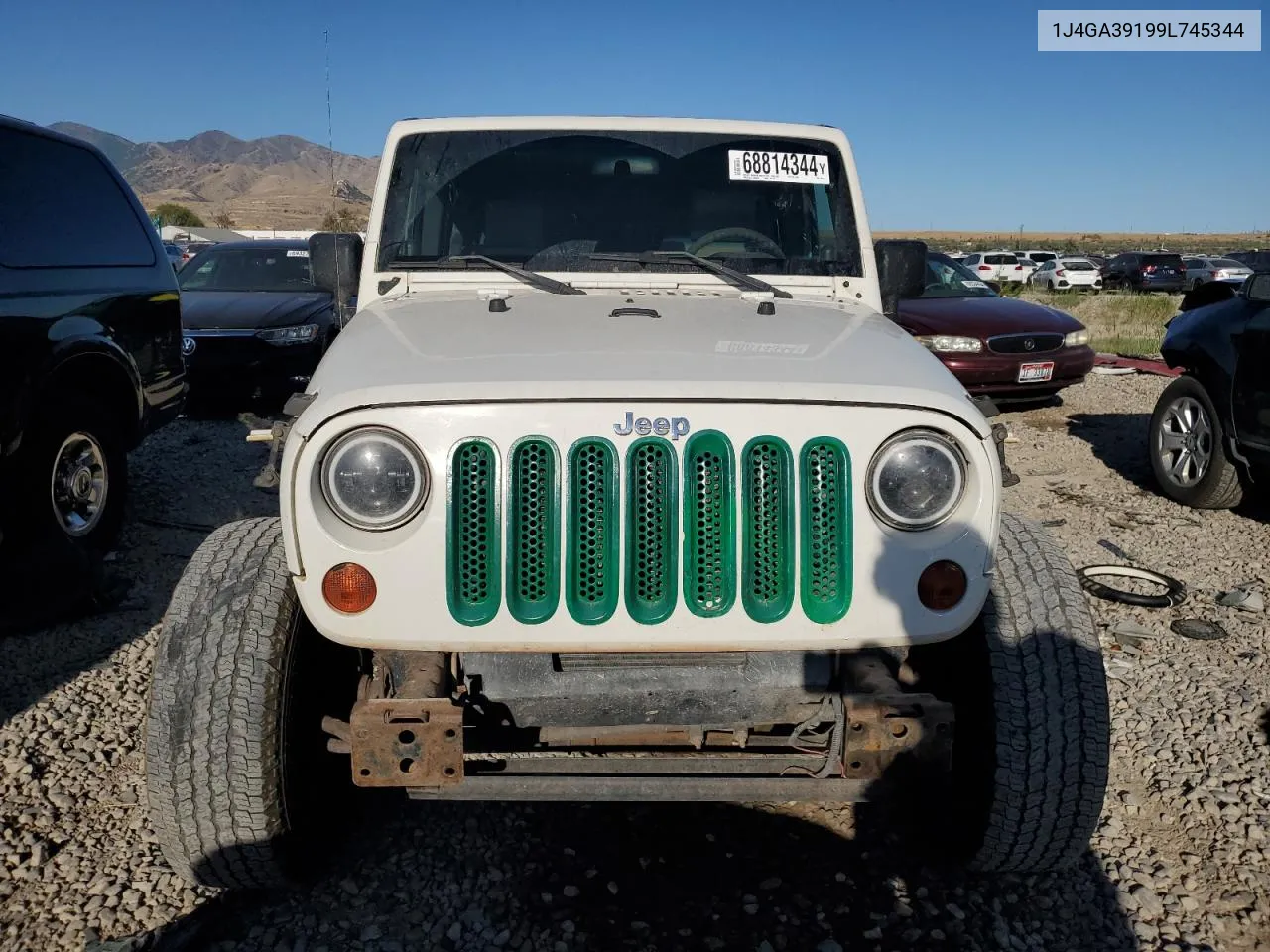 2009 Jeep Wrangler Unlimited X VIN: 1J4GA39199L745344 Lot: 68814344