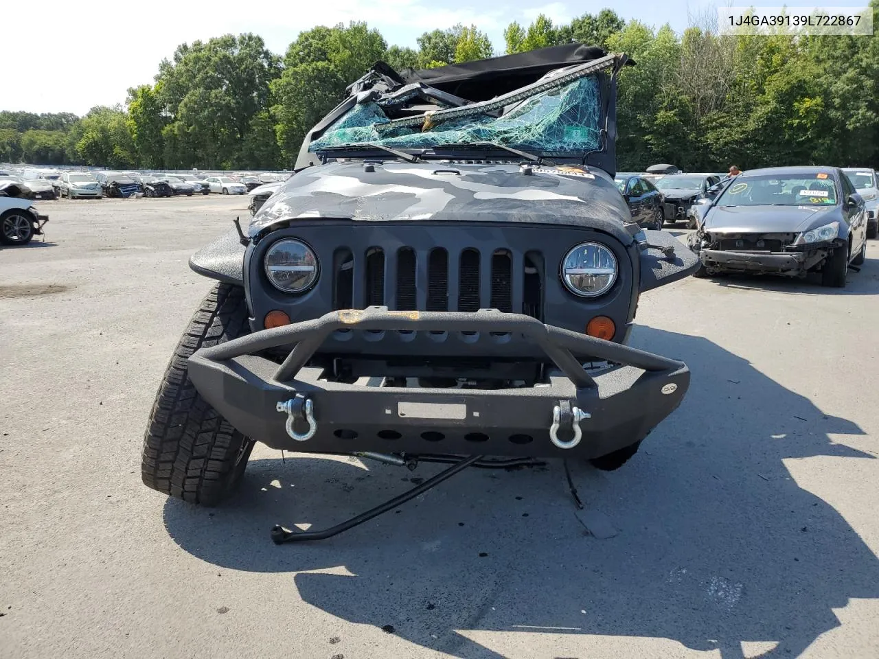 2009 Jeep Wrangler Unlimited X VIN: 1J4GA39139L722867 Lot: 69575844