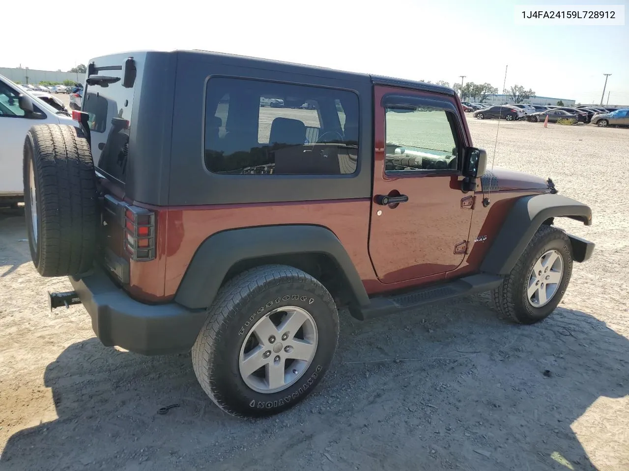 2009 Jeep Wrangler X VIN: 1J4FA24159L728912 Lot: 71565044