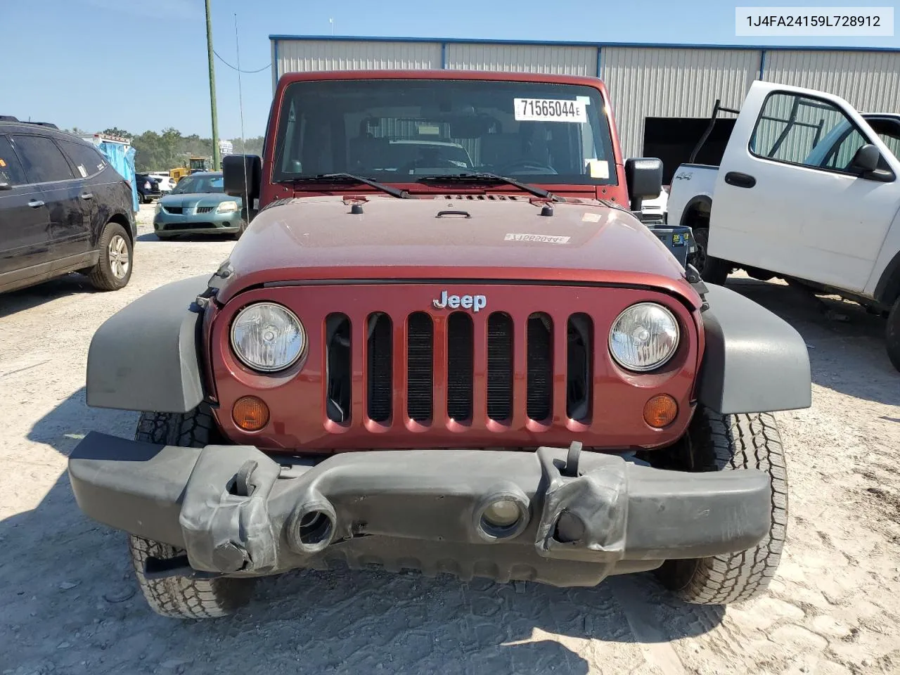 1J4FA24159L728912 2009 Jeep Wrangler X