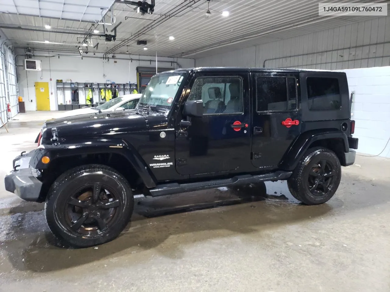 2009 Jeep Wrangler Unlimited Sahara VIN: 1J4GA59109L760472 Lot: 71586864