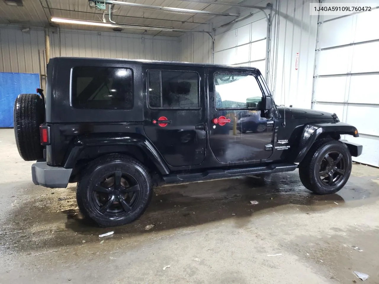 2009 Jeep Wrangler Unlimited Sahara VIN: 1J4GA59109L760472 Lot: 71586864