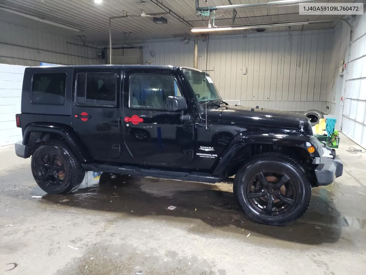 2009 Jeep Wrangler Unlimited Sahara VIN: 1J4GA59109L760472 Lot: 71586864