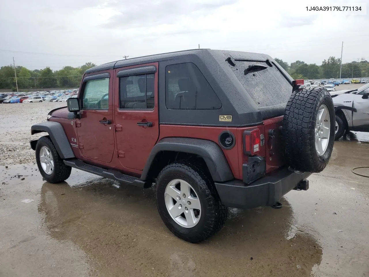 2009 Jeep Wrangler Unlimited X VIN: 1J4GA39179L771134 Lot: 72401254